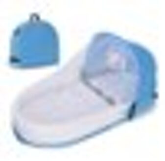 Draagbare Baby Bed Opvouwbare Multifunctionele Baby Bedjes Voor Pasgeborenen Reizen Zon Bescherming Klamboe Ademend Baby Nest Bed A2