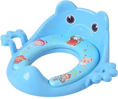 Draagbare Baby Potje Multifunctionele Baby Wc Auto Potje Kind Pot Training Meisjes Jongen Potje Kids Stoel Toiletbril Kinderen pot Blauw