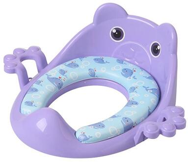 Draagbare Baby Potje Multifunctionele Baby Wc Auto Potje Kind Pot Training Meisjes Jongen Potje Kids Stoel Toiletbril Kinderen pot Paars