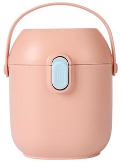 Draagbare Babyvoeding Opbergdoos Essentiële Granen Cartoon Baby Melkpoeder Doos Fruit Snacks Voeden Voedsel Opslag Container Doos roze