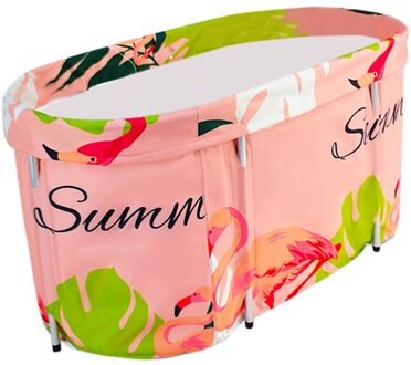 Draagbare Bad Opvouwbare Isolatie Volwassen Bad Emmer Thuis 6 Laag Thermische Bad Met Thermische Cover Full Size Douche Bag