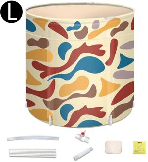 Draagbare Bad Vouwen Bad Emmer Opvouwbare Grote Volwassen Bad Baby Zwembad Isolatie Familie Badkamer Spa Sauna Bad 65 X 68cm