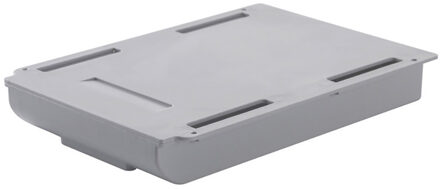 Draagbare Bamboe Bestek Reizen Milieuvriendelijke Vork Lepel Set Omvat Herbruikbare Bamboe Slice, Vork, Lepel, Eetstokjes, Stro grijs L