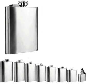 Draagbare Bar Rvs Heupfles Flagon Draagbare Wijn Whisky Pot Fles Drinkware Fles Hoge Quanlity C