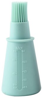 Draagbare Barbecue Gereedschap Siliconen Temperaturen Bbq Basting Borstels Olie Fles Borstel Keuken Gadgets Bakken Accessoires cyaan blauw