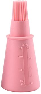 Draagbare Barbecue Gereedschap Siliconen Temperaturen Bbq Basting Borstels Olie Fles Borstel Keuken Gadgets Bakken Accessoires roze