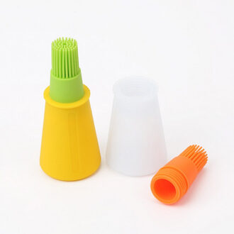 Draagbare Barbecue Olie Borstel Siliconen Bakken Keuken Olie Borstel Hoge Temperatuur Bakvormen Tool NDS66