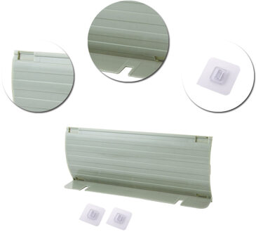 Draagbare Basin Sink Water Splash Guard Keuken Badkamer Splashproof Baffle Board keuken Huishoudelijke Wastafel Splash Guard Groen