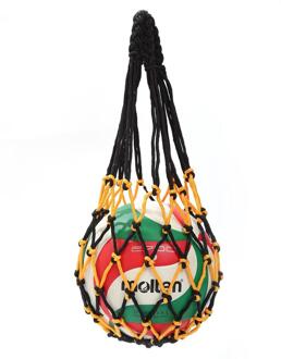 Draagbare Basketbal Voetbal Volleybal Carry Mesh Netto Zak Voor 1 Bal Training Post Mesh Voor Voetbal Sport Praktijk