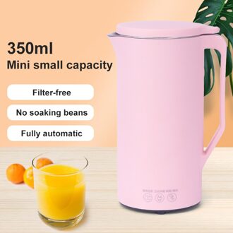 Draagbare Blender Automatische Sojamelk Machine Mini Fruit Maker Juicer Groente Extractor Voedsel Blender Filter Gratis Voor Soja Lavendel