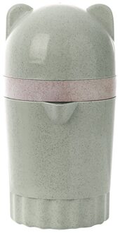 Draagbare Blender Handleiding Citroenen Oranje Juicer Press Hand Handpers Keuken Citruspers Fles Leuke Licuadora Portatil groen