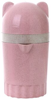 Draagbare Blender Handleiding Citroenen Oranje Juicer Press Hand Handpers Keuken Citruspers Fles Leuke Licuadora Portatil roze