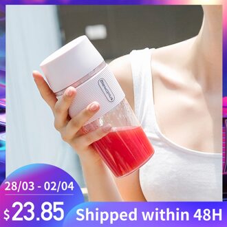 Draagbare Blender Mixer Elektrische Juicer Fruit Extractoren Keukenmachine Milkshake Multifunctionele Blender Beker Sap Maker Met Usb