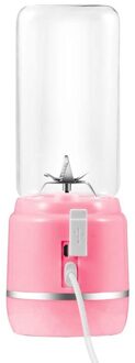 Draagbare Blender, Persoonlijke Blender Voor Shakes En Smoothies Met Een Reizen Deksel, Sap Mixer Voor Thuis, Outdoor roze