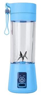 Draagbare Blender Usb Elektrische Juicer Machine Blender Mixer Mini Keukenmachine Persoonlijke Blender Vitamer blauw