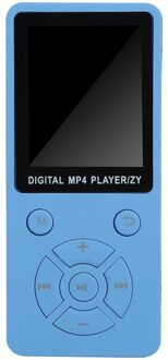 Draagbare Bluetooth MP3 MP4 Speler Kleur Screen Fm Radio Video Games Movie Ondersteuning En blauw