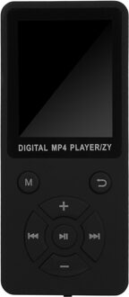 Draagbare Bluetooth MP3 MP4 Speler Kleur Screen Fm Radio Video Games Movie Ondersteuning En zwart