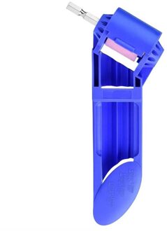 Draagbare Boor Slijper Diamant Boor Slijpen Tool Korund Slijpschijf Elektrische Boor Hulpgereedschap Blauw