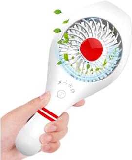 Draagbare Bowling Vorm Handheld USB Oplaadbare Thuis Outdoor Koelventilator Koeler