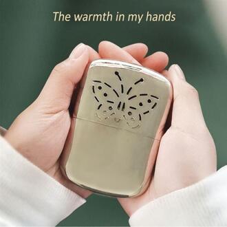 Draagbare Brandstof Hand Warmer Herbruikbare Platina Standaard Pocket Handige Handwarmer Indoor Outdoor Handy Warmer Heater