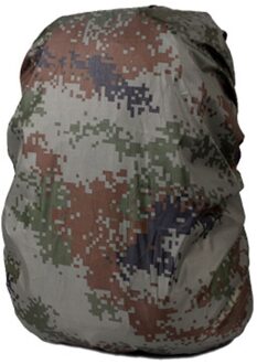 Draagbare Camouflage Rugzak Cover Waterdichte Regendicht Regen Rugzak Pack Stofdicht Cover Voor Travel Camping Outdoor Klimmen