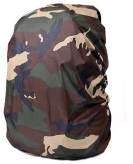 Draagbare Camouflage Rugzak Cover Waterdichte Regendicht Regen Rugzak Pack Stofdicht Cover Voor Travel Camping Outdoor Klimmen