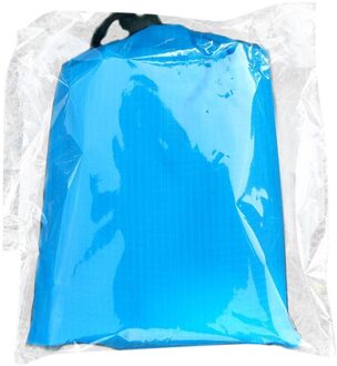 Draagbare Camping Mat Outdoor Strand Waterdichte Sandproof Isolatie Waterdicht Picknick Mat Pocket Deken 200*140 Cm/210*200 Cm # P4 blauw
