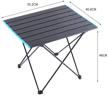 Draagbare Camping Strand Tafel Roestvrijstalen Tafel Top Klaptafel Roestvrij Staal Vouwen Bureau