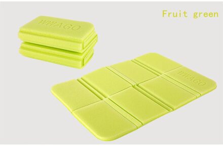 Draagbare Camping Wandelen Picknick Kussen Seat Pad Outdoor Opvouwbare Camping Vochtwerende Kussen Matras Waterdicht Seat Pad groen
