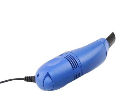 Draagbare Computer Toetsenbord Mini Usb Stofzuiger Voor Pc Laptop Desktop Notebook QJY99 Blauw