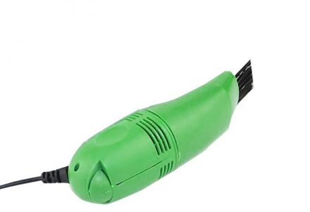 Draagbare Computer Toetsenbord Mini Usb Stofzuiger Voor Pc Laptop Desktop Notebook QJY99 groen