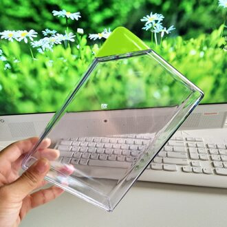 Draagbare Creatieve Waterfles Milieuvriendelijke Memobottle Clear Boek Draagbare Papier Pad Water Fles Platte Drankjes Cup Waterkoker GN