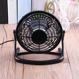 Draagbare Dc 5V Kleine Desk Usb 4 Blades Cooler Cooling Fan Usb Mini Fans Bediening Super Mute Stille Pc /Laptop/Notebook