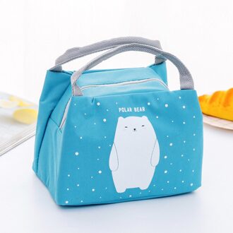 Draagbare Dier Thermische Geïsoleerde Cooler Waterdicht Picknick Lunchbox Tas Pouch 4