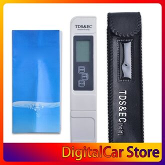 Draagbare Digitale 3 In 1 Tds/Ec/Temp Meter Aquarium Water Zuiverheid Geleidbaarheid Tester Pen Filter Meten