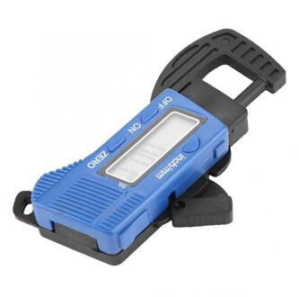 Draagbare Digitale Diktemeter Papier Sieraden Meter Meet Tool met Grote Lcd-scherm