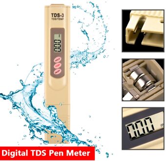 Draagbare Digitale Lcd Tds Meter Metr Zuiverheid Filter Tds Tester Waterkwaliteit Testen Pen 0-9990 Ppm Temp Water tester Nauwkeurige