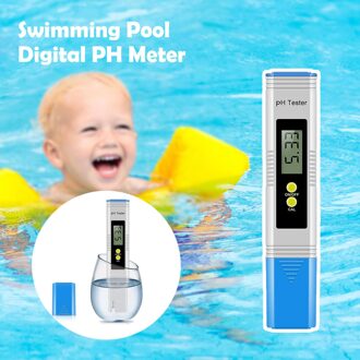 Draagbare Digitale Ph Meter Tester Mini Pocket Pen Voor Aquarium Pool Analyzer Monitor Water Reinigen Kalibratie G2