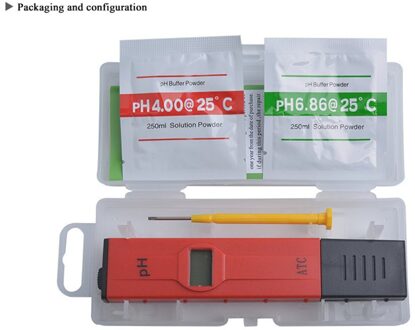 Draagbare Digitale Ph Meter Tester Pen Acidometer Aquarium Water Zuiverheid Monitor Filter Meten Voor Aquarium Urine