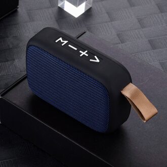 Draagbare Draadloze Bluetooth Stereo Tf Card Fm Speaker Voor Smartphone Tablet Lapt Ondersteuning Bluetooth/Usb/Tf Card/Fm blauw
