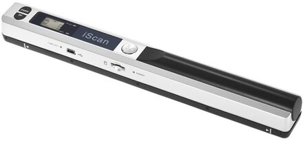 Draagbare Draadloze Document & Beelden Scanner Boek Scanner A4 Size 900Dpi Jpg/Pdf Formaat Lcd Display Voor Reciepts boeken zilver