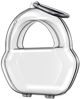 Draagbare Draagtas Cover Case Oortelefoon Jelly Carry Doos Handtas Reizen Handtas Cover Voor Max wit