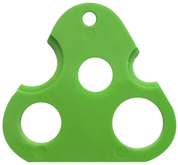 Draagbare Driehoek Bladvorm Plastic Etherische Olie Opener Key Hervulbare Flessen Roller Ballen Caps Remover Opening Gereedschap