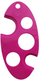 Draagbare Driehoek Bladvorm Plastic Etherische Olie Opener Key Hervulbare Flessen Roller Ballen Caps Remover Opening Gereedschap