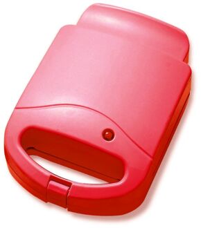 Draagbare Elektrische Dual Wafels Sandwich Maker Non Stick Toast Ontbijt Machine Rood
