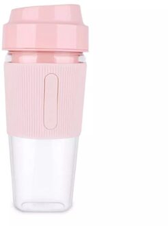 Draagbare Elektrische Juicer Blender Usb Mini Fruit Mixers Sapcentrifuge Fruit Extractoren Voedsel Milkshake Juice Maker Machine roze