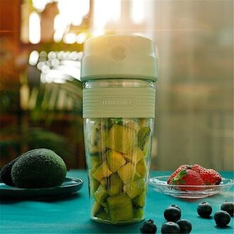 Draagbare Elektrische Juicer Blender Usb Mini Fruit Mixers Sapcentrifuge Fruit Extractoren Voedsel Milkshake Multifunctionele Sap Maker Machine groen