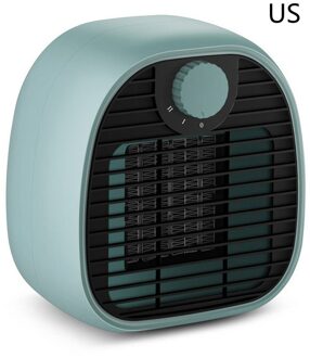 Draagbare Elektrische Kachel Desktop Verwarming Warme Lucht Fan Home Office Air Heater Badkamer Radiator Warmer Fan Heater US regulations