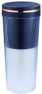 Draagbare Elektrische Mixer Juicer Usb Cup Blender Elektrische Usb Huishouden Juicer Oranje Juicer Mini Snelle Blender Keukenapparatuur Blauw