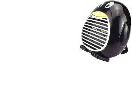 Draagbare Elektrische Pinguïn Heater Mini Ventilator Kachel Desktop Huishouden Muur Handige Verwarming Kachel Radiator Warmer Machine Voor Winter Roze / US
